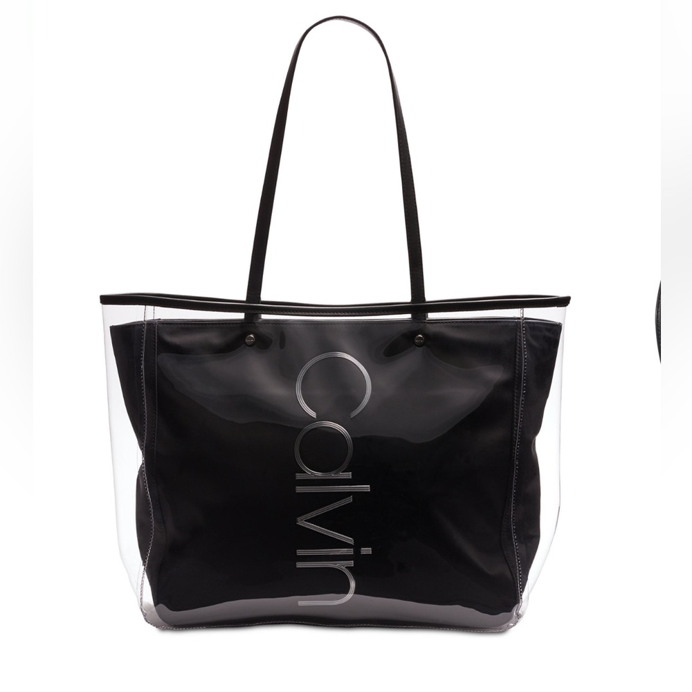 Calvin Klein RED Mallory Clear Tote.